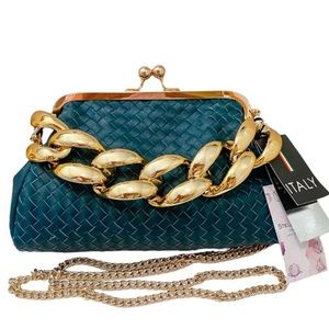 NWT Stella Bianca Italian Leather Bag